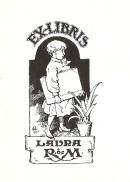 Apelles Mestres: Ex-libris per a Laura, 1905.