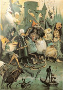Apelles Mestres: Illustraci de Don Quijote, 1879.