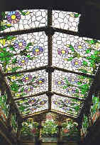 Domnech i Montaner   Maison Navs  Reus   Plafond vitr