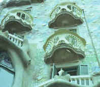 Gaud: Casa Batll, Balcones