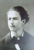 Isaac Albéniz a la edad de diecisiete años