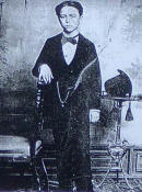 Isaac Albéniz a los trece años