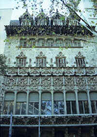 Puig i Cadafalch: Palau del Bar de Quadras