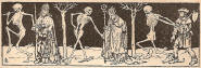Apel·les Mestres: La Muerte y el Diablo, 1885.