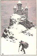 Apel·les Mestres: Il·lustació de La Espada, 1907.