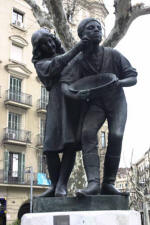 Eduard B. Alentorn: Fontaine du Negrito  Av. Diagonal/C. Bruch  -  Barcelone