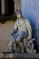 Eduard B. Alentorn: Statue de F�lix de Azara - Mus�e Martorell