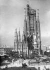Gaud�: La Sagrada Fam�lia l'any 1928