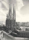 Gaud�: La Sagrada Familia en el a�o 1953