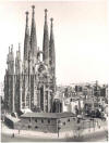 Gaud�: La Sagrada Fam�lia l'any 1963