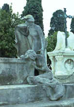 Llimona: Pante�n R. Camps Cementerio de Sitges 1903