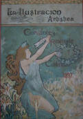 Riquer: Couverture pour "Ilustraci�n Art�stica" pour Rinconete y Cortadillo de Cervantes